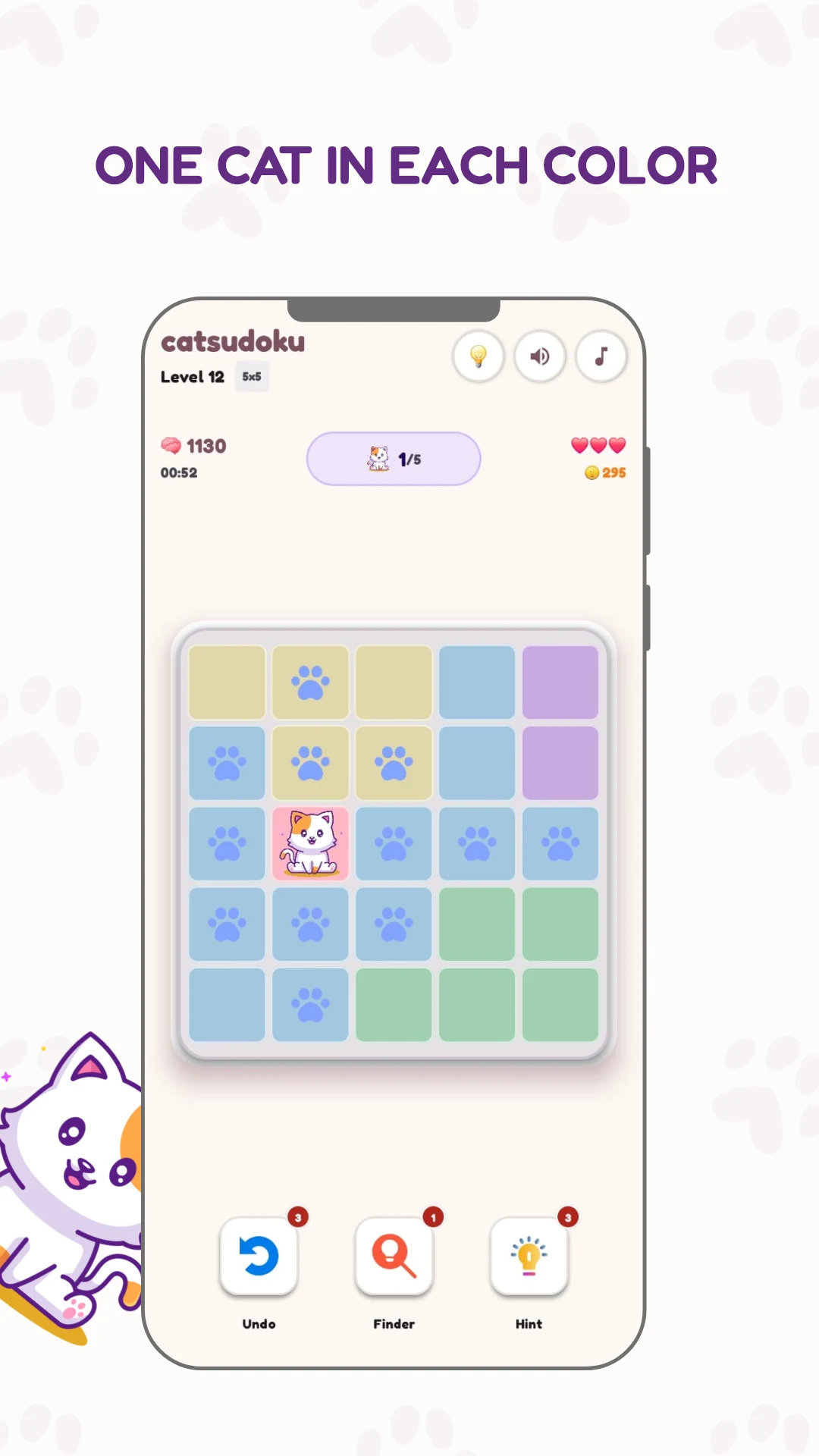 Cat Sudoku screenshot