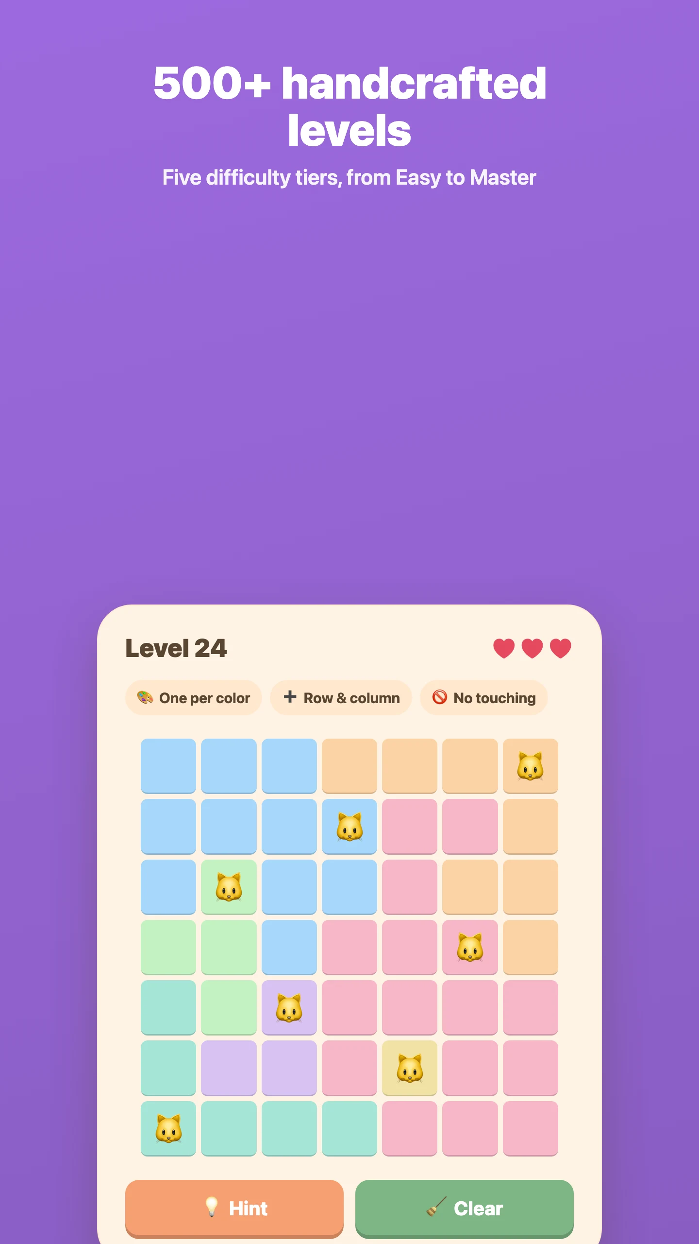 Cat Sudoku screenshot