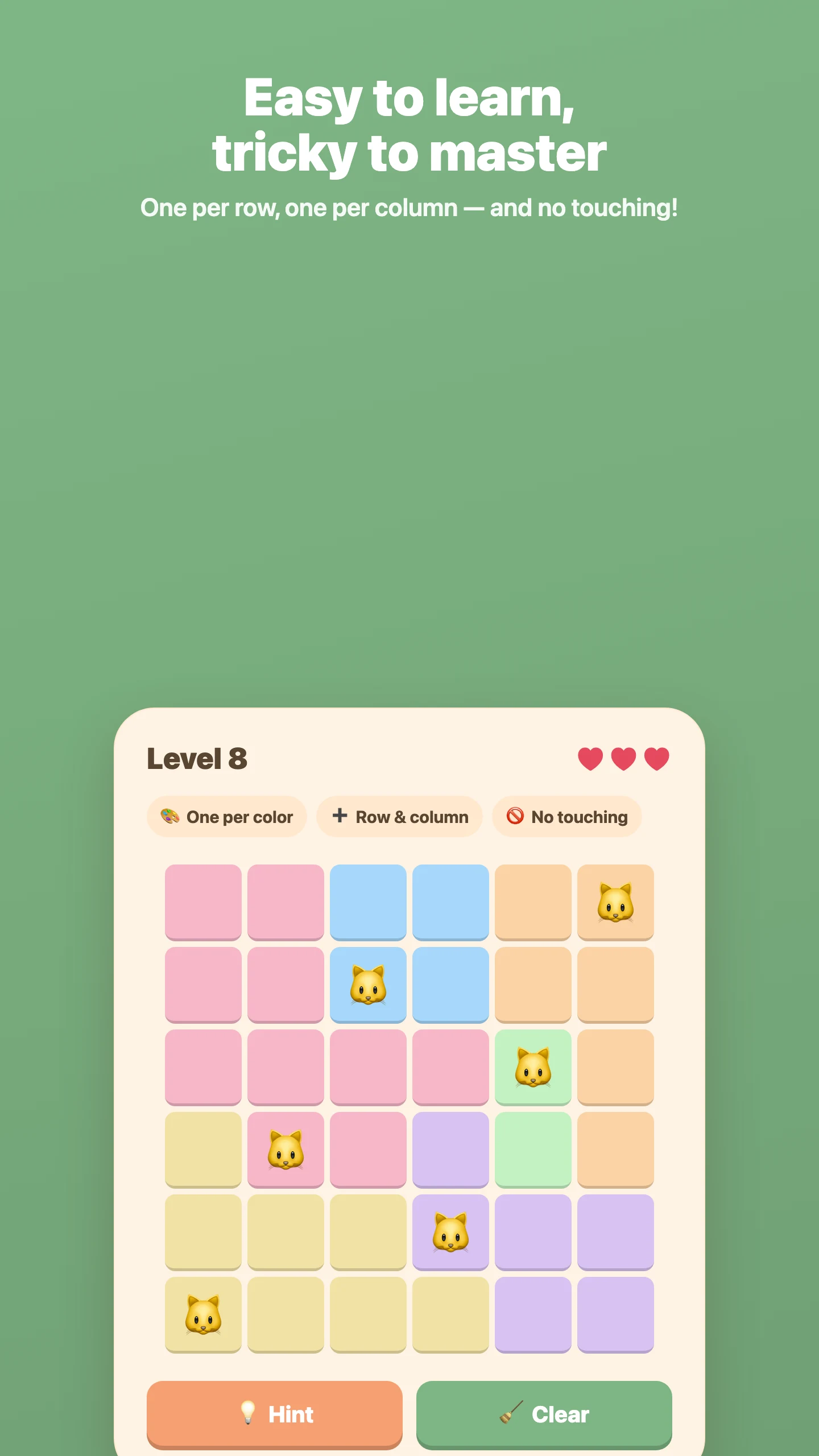 Cat Sudoku screenshot