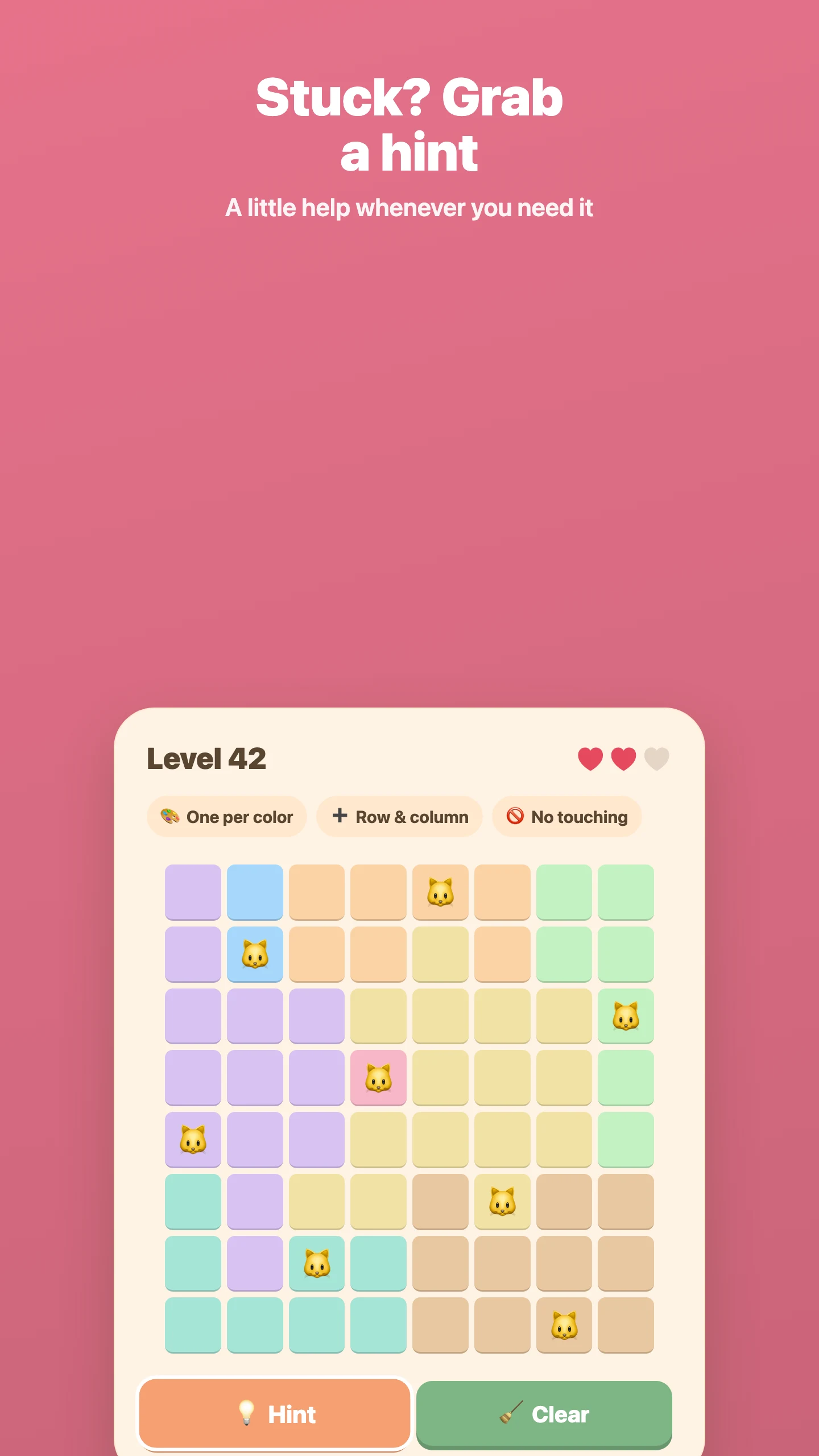 Cat Sudoku screenshot